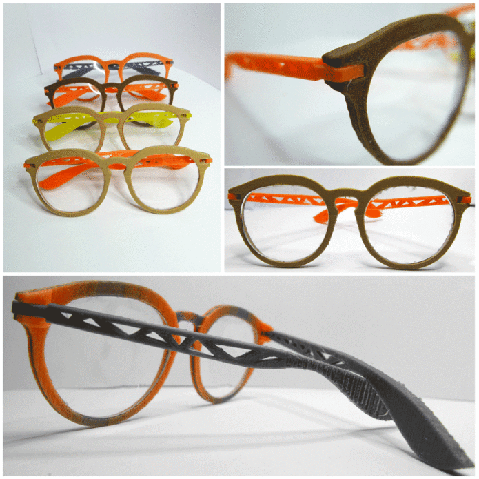 Custom 3D printed glasses - FabTextiles